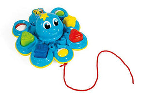 Clementoni baby Oktopus Formensortierer Zahlen Formen Farben 59137 Kinder Spiel