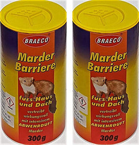 2x 300g Braeco Marder Barriere  Marderschutz Marder Abwehr Anti Marder Stopp