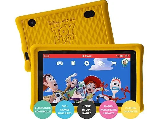 snakebyte Kinder Tablet Disney Toy Story 4 Pepple Gear 7 Zoll