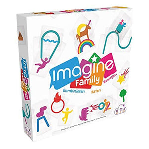 Asmodee Kartenspiel - Imagine Family Familienspiel Gesellschaftsspiel Kinder NEU