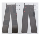 PURE WORK Arbeits-Bundhose Robuste Qualität Gr. XL = 56