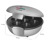 Bomann Muffin Maker 5020CB Silber Backen Muffins Kuchen Küche Kochen Dessert