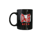 The Simpsons Duff Beer Duffman Kaffeetasse Becher Tasse Schwarz 300 ml