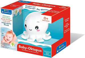 Clementoni 59233 Baby Octopus Badespielzeug für Kleinkinder Wasserspielzeug Kind