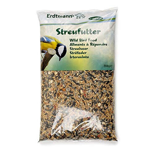 Erdtmann Streufutter 2,5kg Vogelfutter Futter Tiernahrung Vogelnahrung Wildvogel