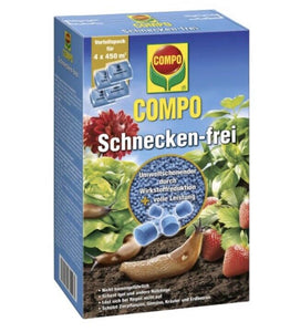 COMPO Schnecken-frei 1 kg / 4x250g Schneckenfrei Schneckenschutz Schneckenmittel