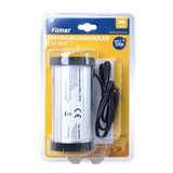 Filmer 36209 Spannungswandler 150 W 12V auf 230V für Dosenhalter mit USB 500mA