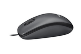 Logitech M100 Maus Kabel 3 Tasten beidhändig USB Typ-A Optisch 1000dpi Grau