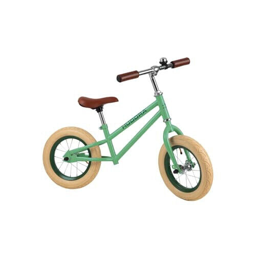 Laufrad Hudora 12 Zoll Retro grün 10430/00 Luftbereifung | Ab 3 Jahre Fahrrad