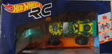 Hot Wheels RC Rockmonster Auto, gelb-grün, Weihnachten, Spielzeug, ferngesteuert