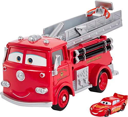 Mattel GPH80 Disney Pixar Cars Red Feuerwehr Spielset Kinder Spielzeug Auto Kids