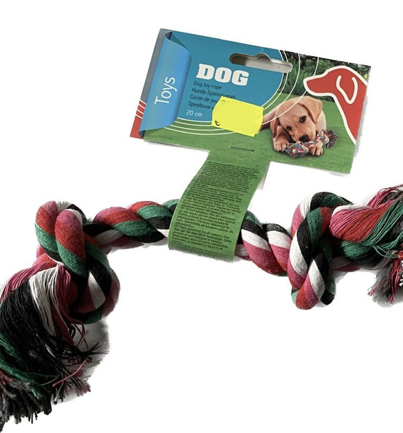 Hundespielzeug Seil - 20cm lang - mehrfarbig bunt (dunkel) - Hund - Sp   HAWO Markt in Ostfriesland