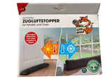 Zugluftstopper EASYmaxx Türdichtung Türboden Dichtung Durchzug Kälte Stopper *