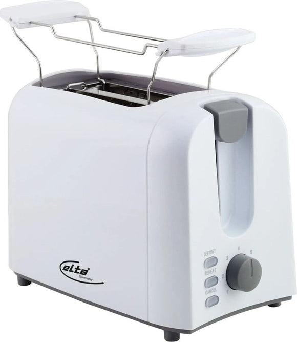 ELTA Cool Touch 2-Scheiben Toaster Brötchenaufsatz Toast Toastautomat auftauen