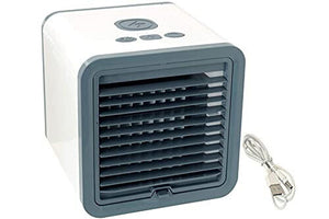 COOLserie Mini Luftkühler 3in1 weiss Luftbefeuchter Farbwechsel LED Ventilator