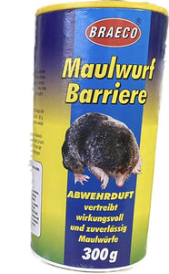 BRAECO Maulwurf Barriere Maulwurfabwehr Abwehrduft gegen Maulwürfe Maulwurf