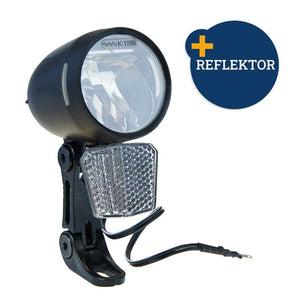 3W LED 90 LUX Front Licht Vorderlicht Lampe vorne mit Reflektor für E-Bike 6-48V