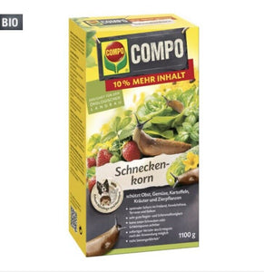 Compo Schneckenkorn Streugranulat 1,1 kg Schneckenfrei Anti Schnecken Schutz NEU