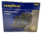 Good Year Sitzbezugset 9-teilig fürs Auto blau schwarz