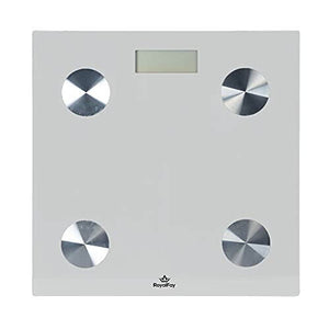 RoyalFay® Deluxa Personenwaage mit App Körperanalysewaage 180kg Bluetooth BMI