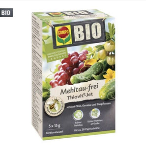 Compo Bio Mehltau-frei Thiovit-Jet 75 g Fungizid gegen echten Mehltau Schorf NEU