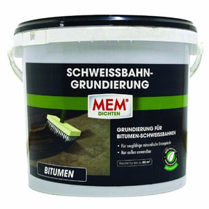 MEM Schweißbahn Grundierung 5L Bitumen bis zu 50qm innen / außen Untergrund
