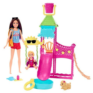 Barbie Skipper HKD80 Erste Jobs Puppe + Zubehör Arbeitswelterfahrung Wasserpark