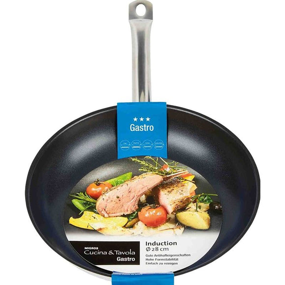Migros Cucina und Tavola Gastro Induction Teflon Bratpfanne 28cm