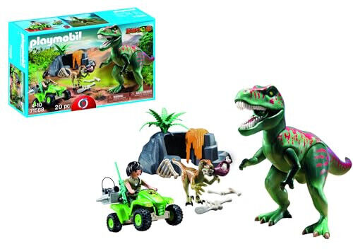 PLAYMOBIL Dinos Tyrannosaurus Rex mit Explorer 71588 Spielzeug Safari