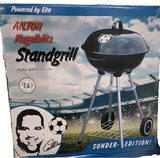 Elta Holzkohle Kugelgrill Ailton Kugelblitz Standgrill Schwarz