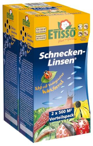 Frunol Delicia Etisso Ferrex Schneckenlinsen 2x300g Schneckenkorn Anti Schnecken