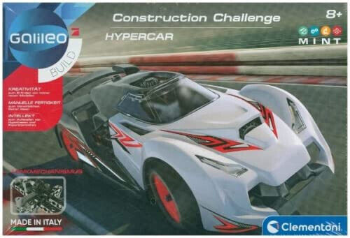 Clementoni Galileo Set Hypercar Construction Challenge Bausatz Modell Auto Kind
