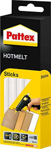 Pattex Hot Sticks transparent für Heißklebepistole hochfest Heißklebestifte 200g