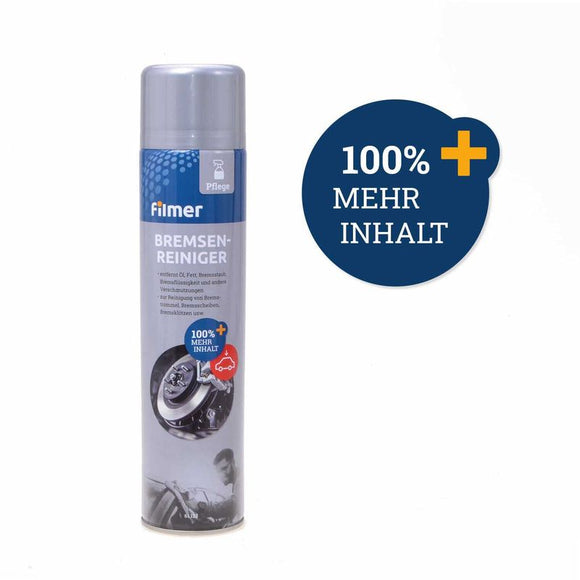 Filmer Bremsenreiniger 600ml Dose Auto Fahrrad Reiniger Bremsen Fett Reinigung