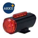 Filmer LED Rücklicht Akku inkl. Halterung Rücklampe Fahrrad Rad StVO E-Bike Bike