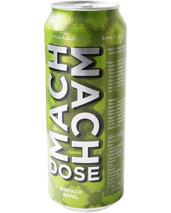 Mach Wach Energy 0,5 Liter Apfel Getränk