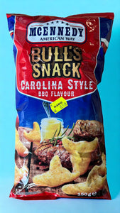 Mcennedy American Bulls Snack Carolina Style BBQ 150 Gramm