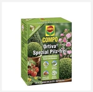 COMPO Ortiva Spezial Pilz-Frei 20ml Pilzmittel für Gemüse und Zierpflanzen